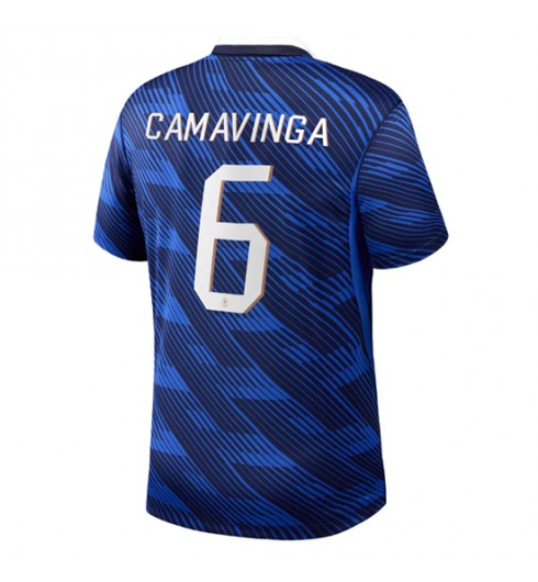 Ranska Eduardo Camavinga #6 Kotipaita MM-kisat 2026 Lyhythihainen Ranska Eduardo Camavinga #6 Kotipaita MM-kisat 2026 Lyhythihainen